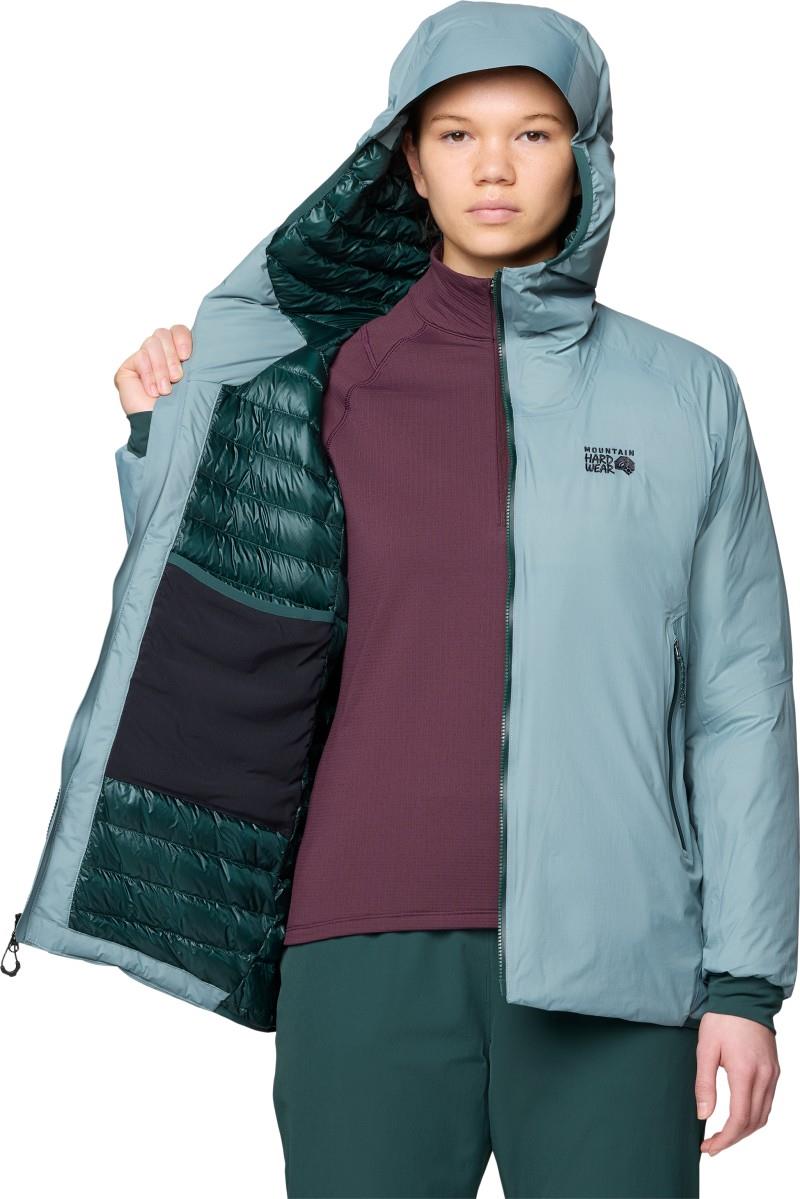 Storm Whisperer Insulated Jacket - Womens - blue sage 1