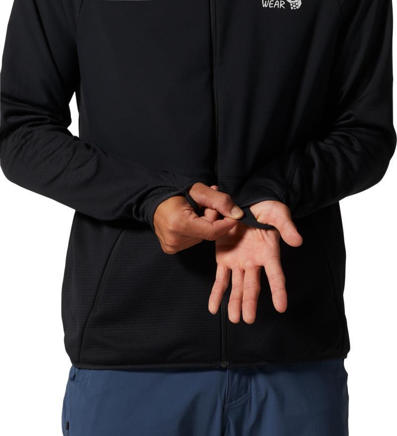 Stratus Range Full Zip Jacket - Mens - Black 6