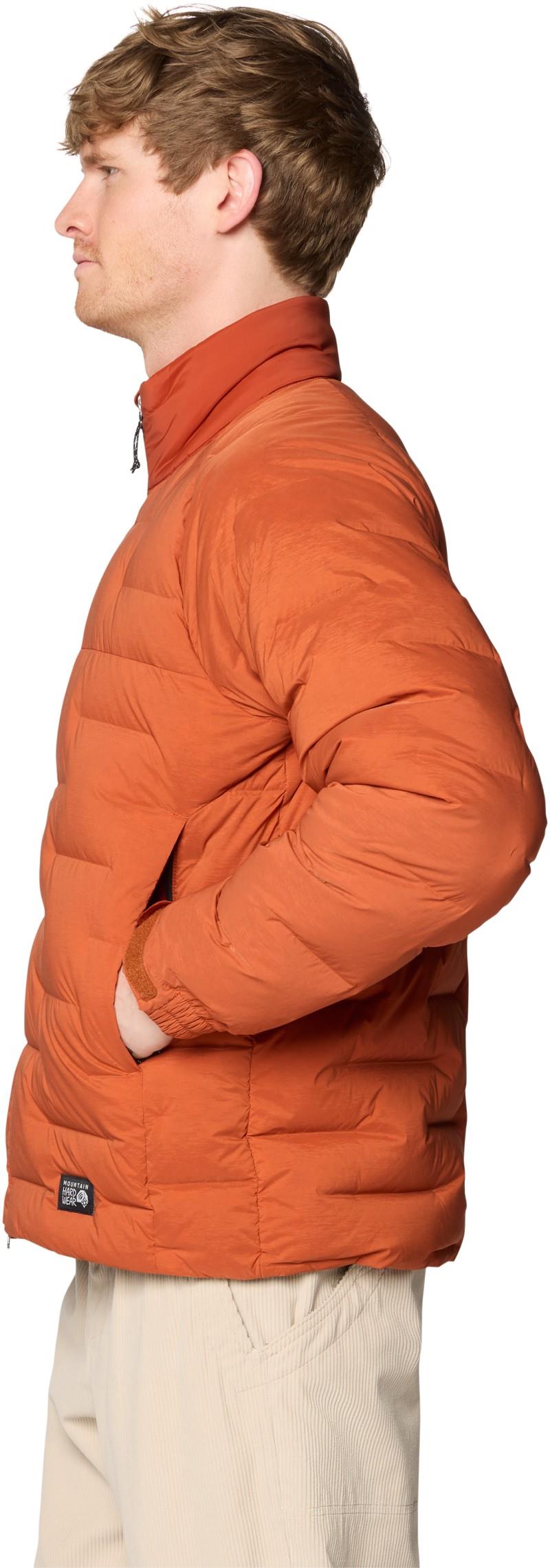 StretchDown Big Baffle Jacket - Mens - dark copper 1
