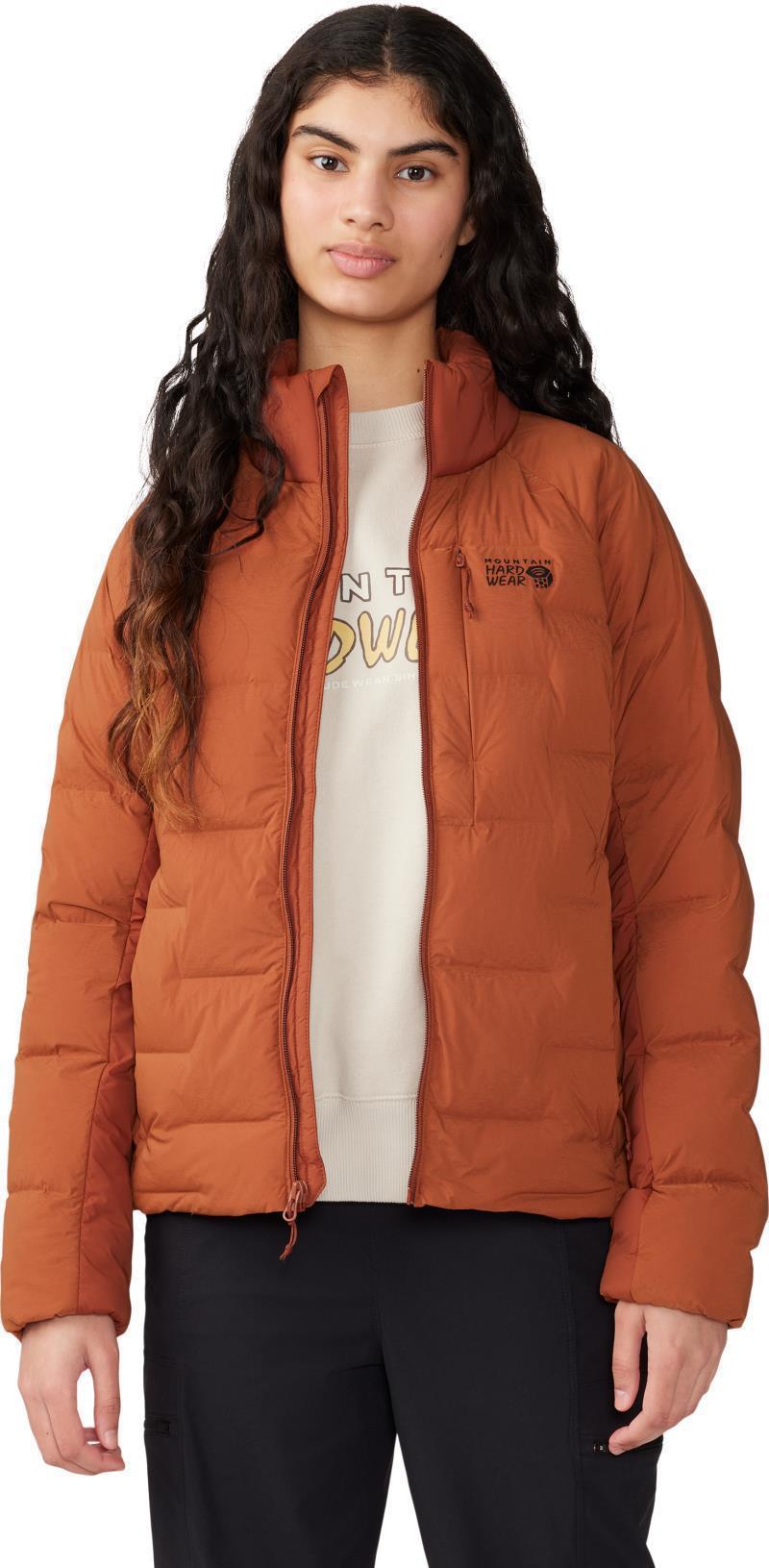 StretchDown High-Hip Jacket - Womens - Iron Oxide 4