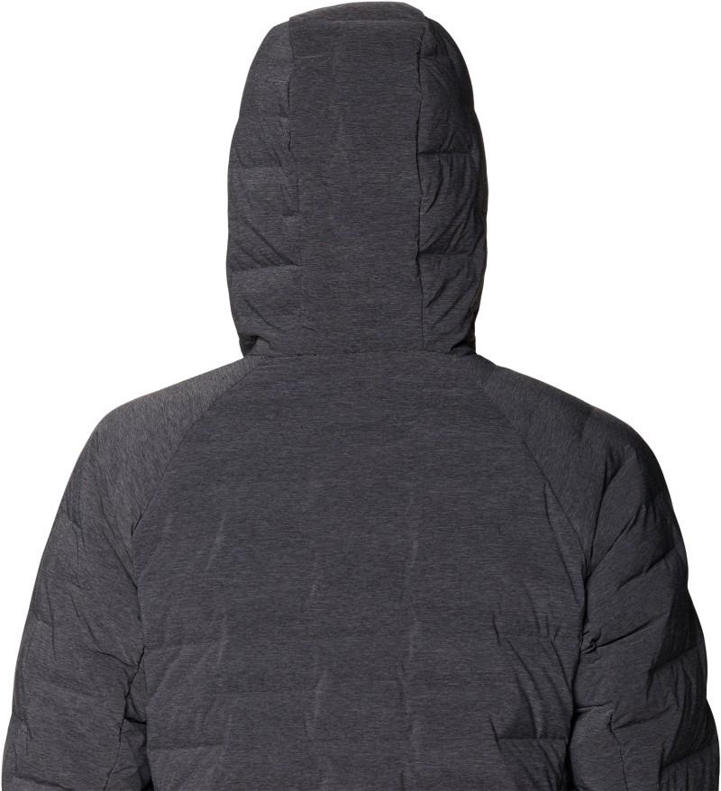 StretchDown Hooded Jacket - Womens - volcanic heather 1