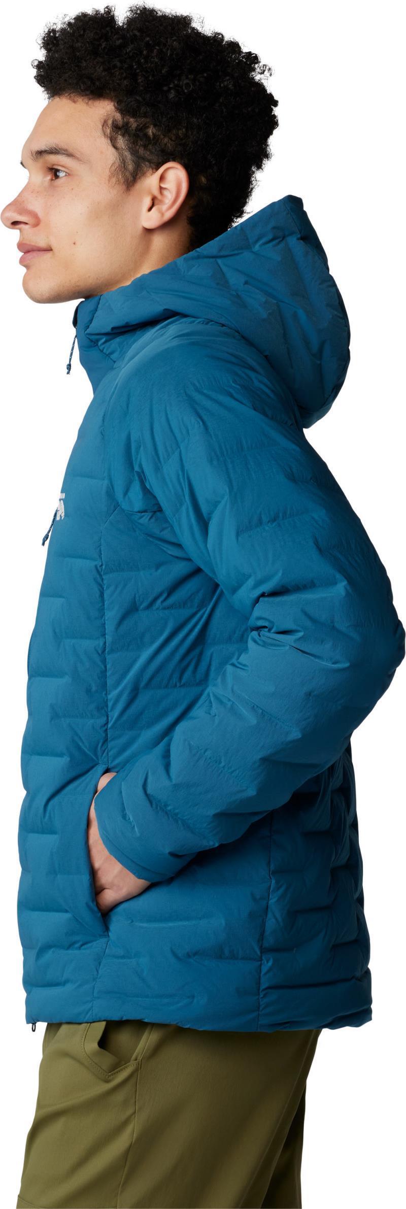 StretchDown Hoody - Mens - Dark Caspian 8