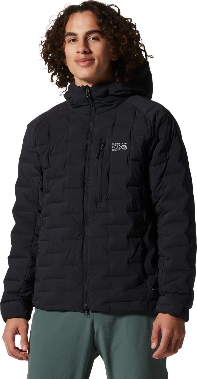 StretchDown Hoody - Mens - black 1