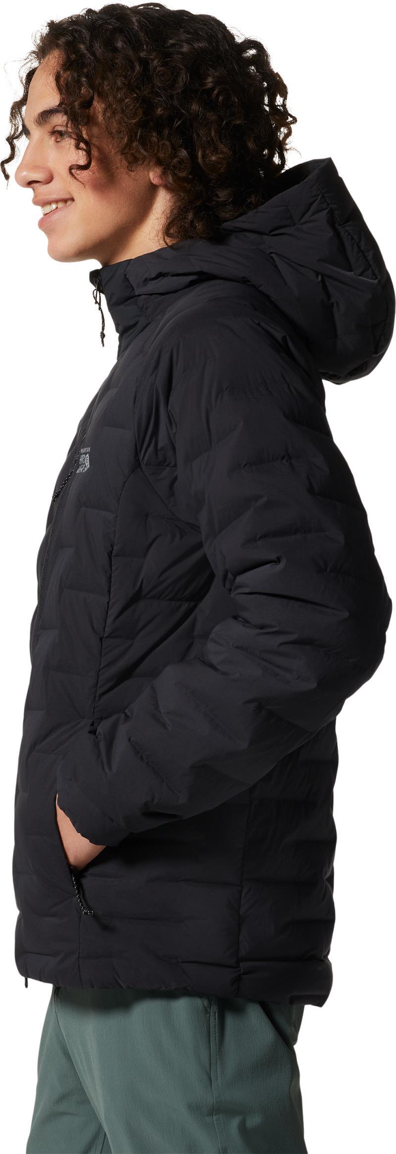StretchDown Hoody - Mens - black 1