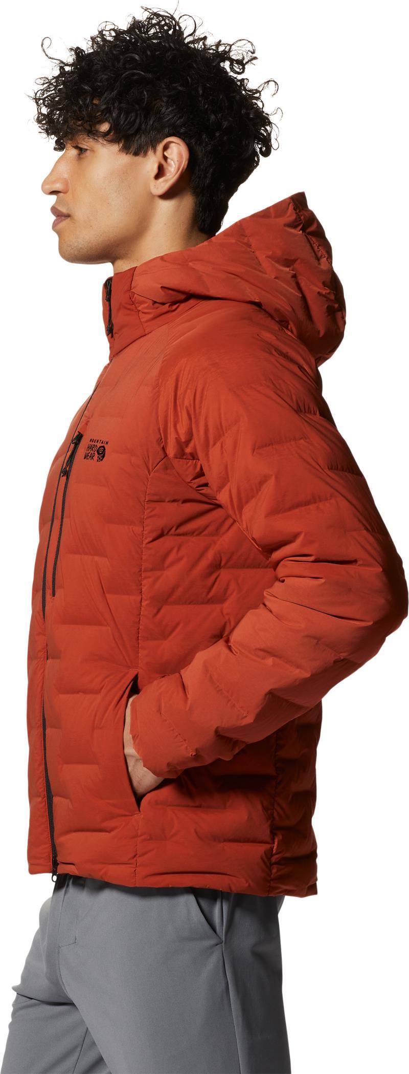 StretchDown Hoody - Mens - dark copper 1