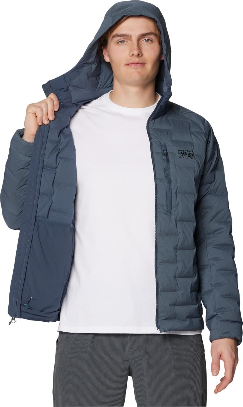 StretchDown Hoody - Mens - moon blue 1