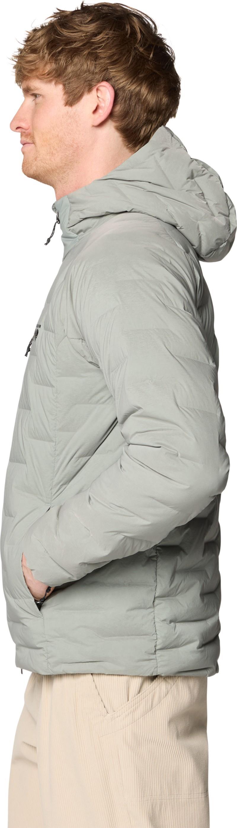 StretchDown Hoody - Mens - wet stone 1