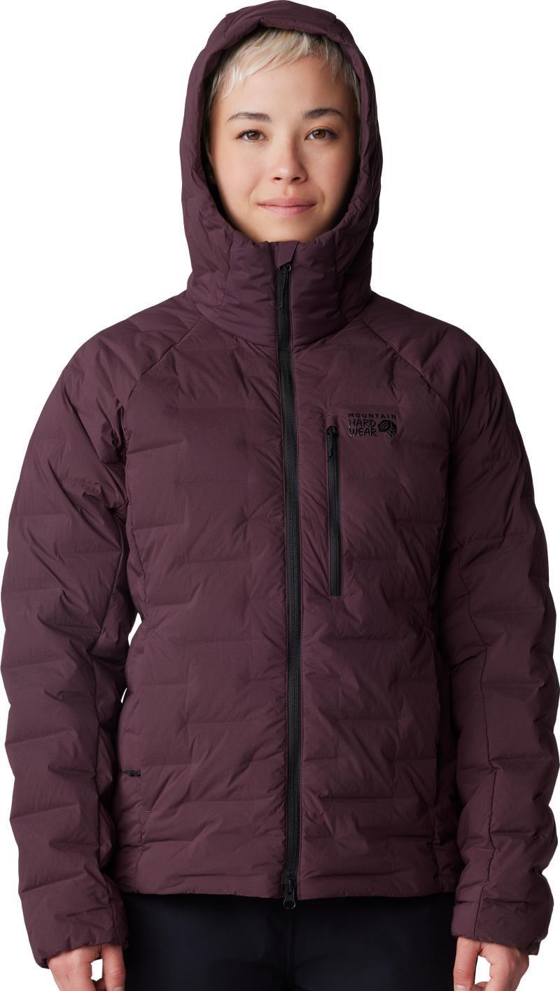StretchDown Hoody - Womens - Blackberry 2