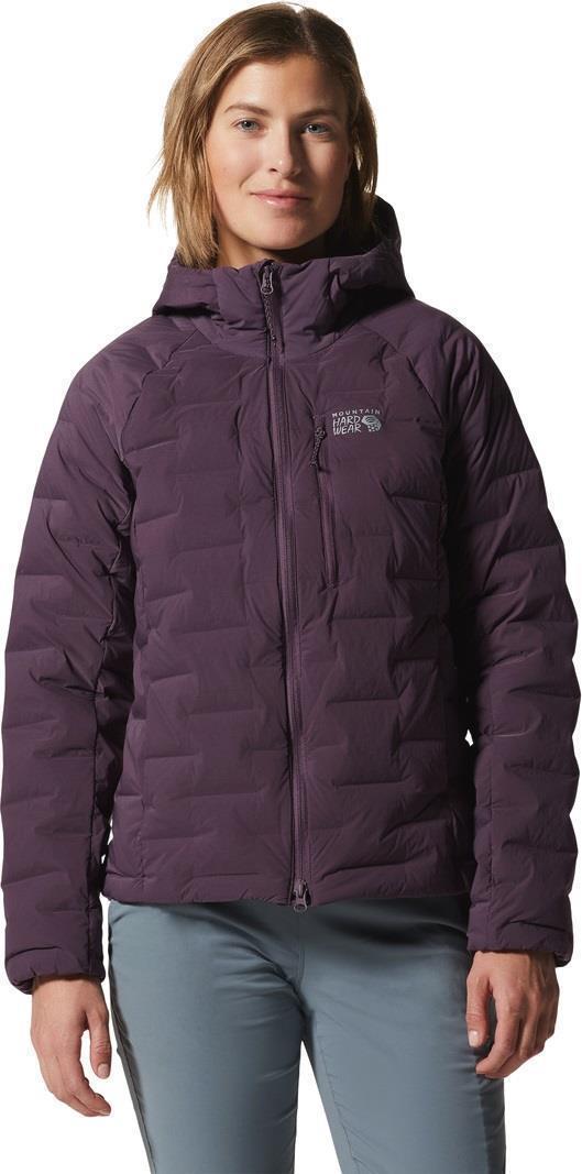 StretchDown Hoody - Womens - Dusty Purple 1
