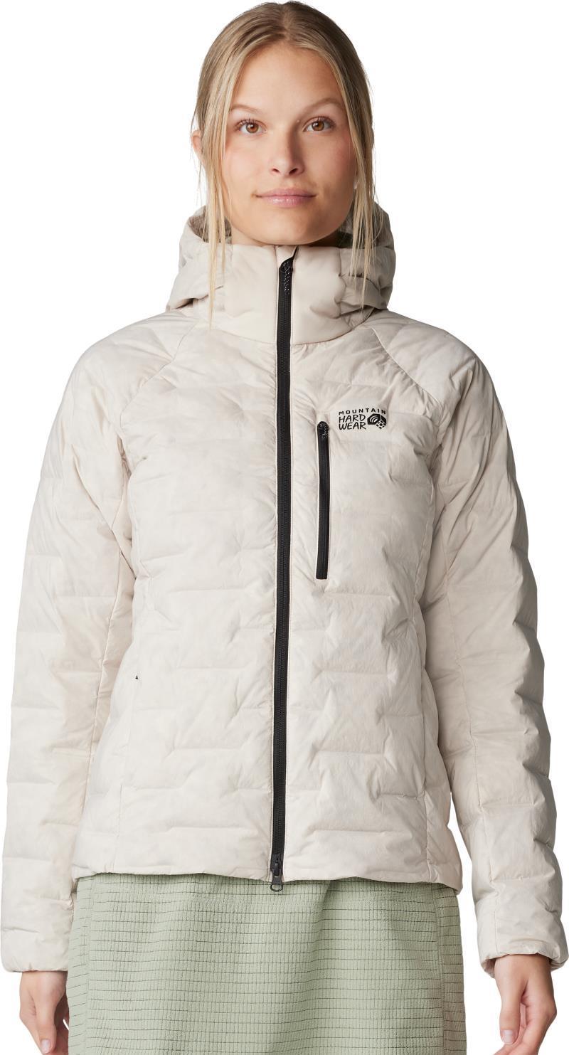 StretchDown Hoody - Womens - Talc 1