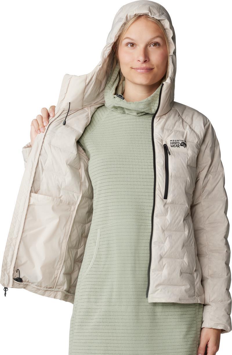 StretchDown Hoody - Womens - Talc 3