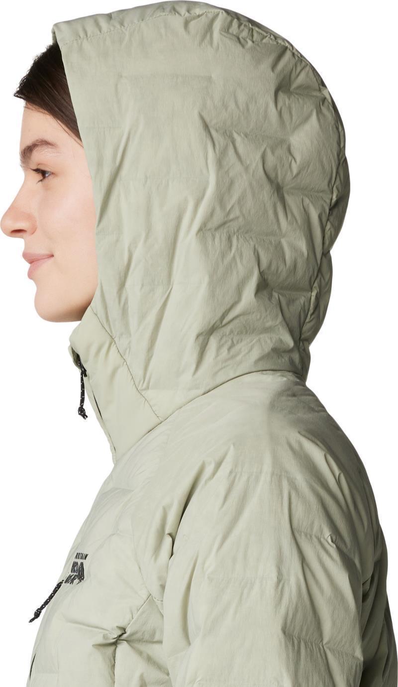 StretchDown Hoody - Womens - White Sage 3