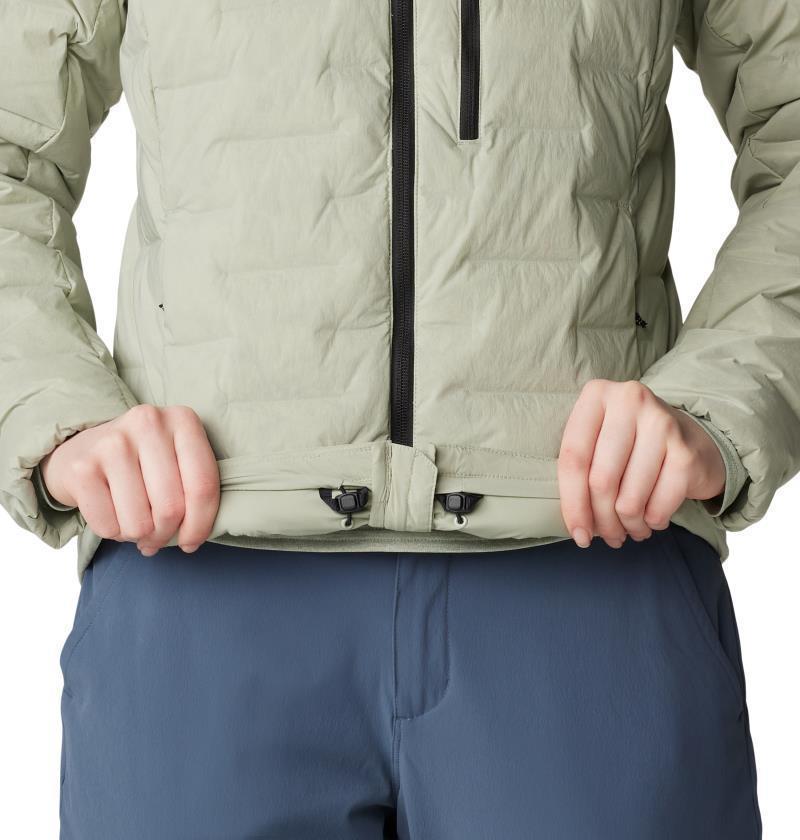 StretchDown Hoody - Womens - White Sage 5