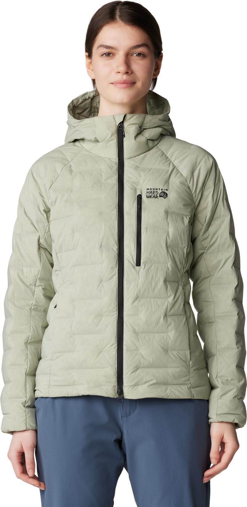 StretchDown Hoody - Womens - White Sage 6