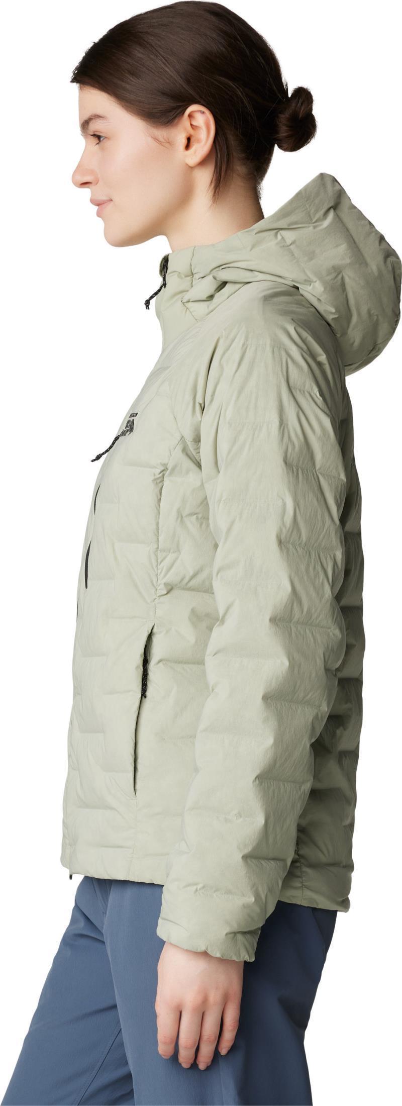 StretchDown Hoody - Womens - White Sage 7