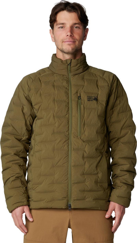 StretchDown Jacket - Mens - Combat Green 4