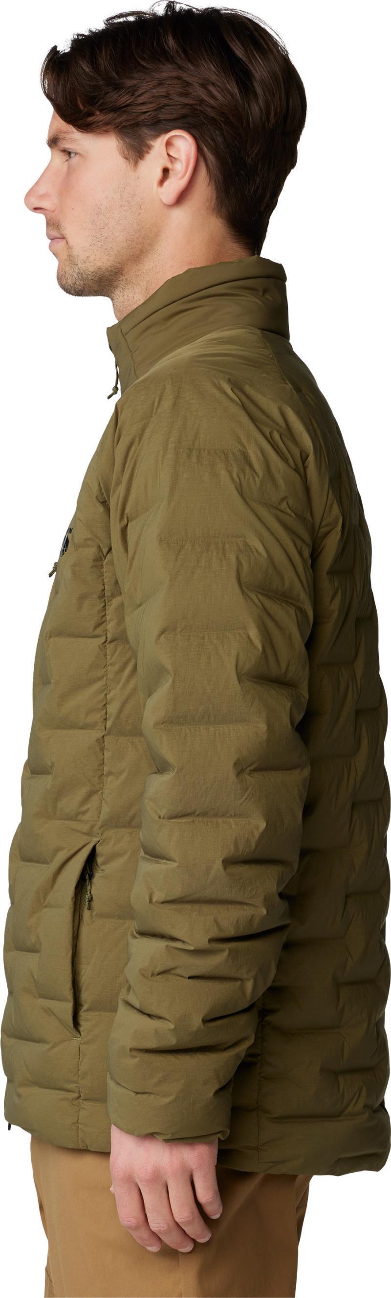 StretchDown Jacket - Mens - Combat Green 6
