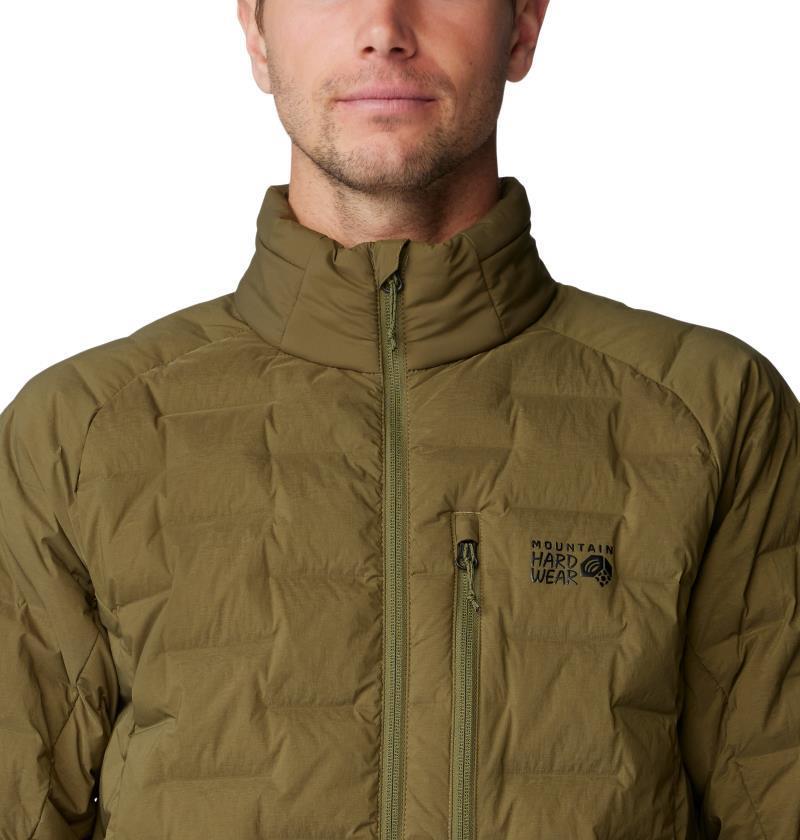 StretchDown Jacket - Mens - Combat Green 7