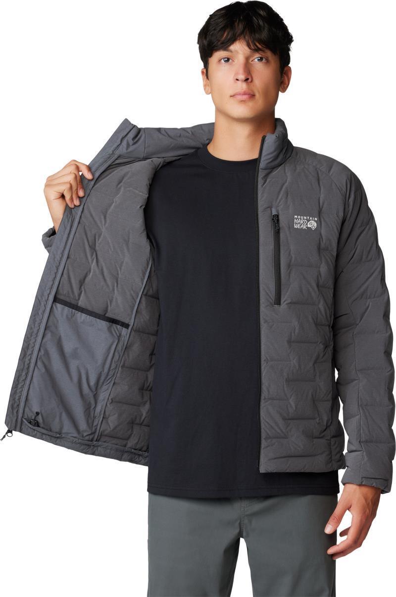 StretchDown Jacket - Mens - Volcanic Heather 4