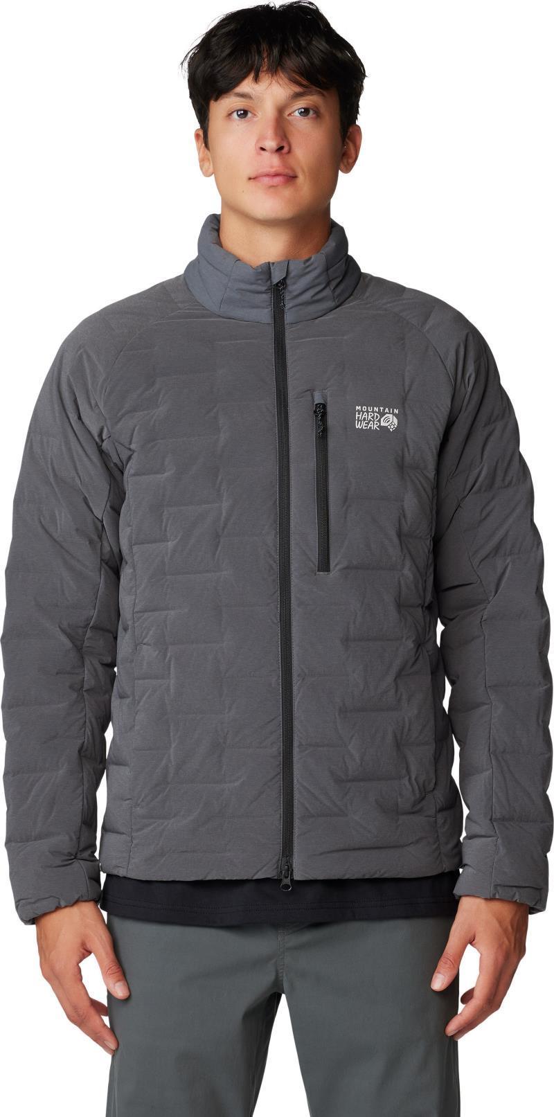 StretchDown Jacket - Mens - Volcanic Heather 1