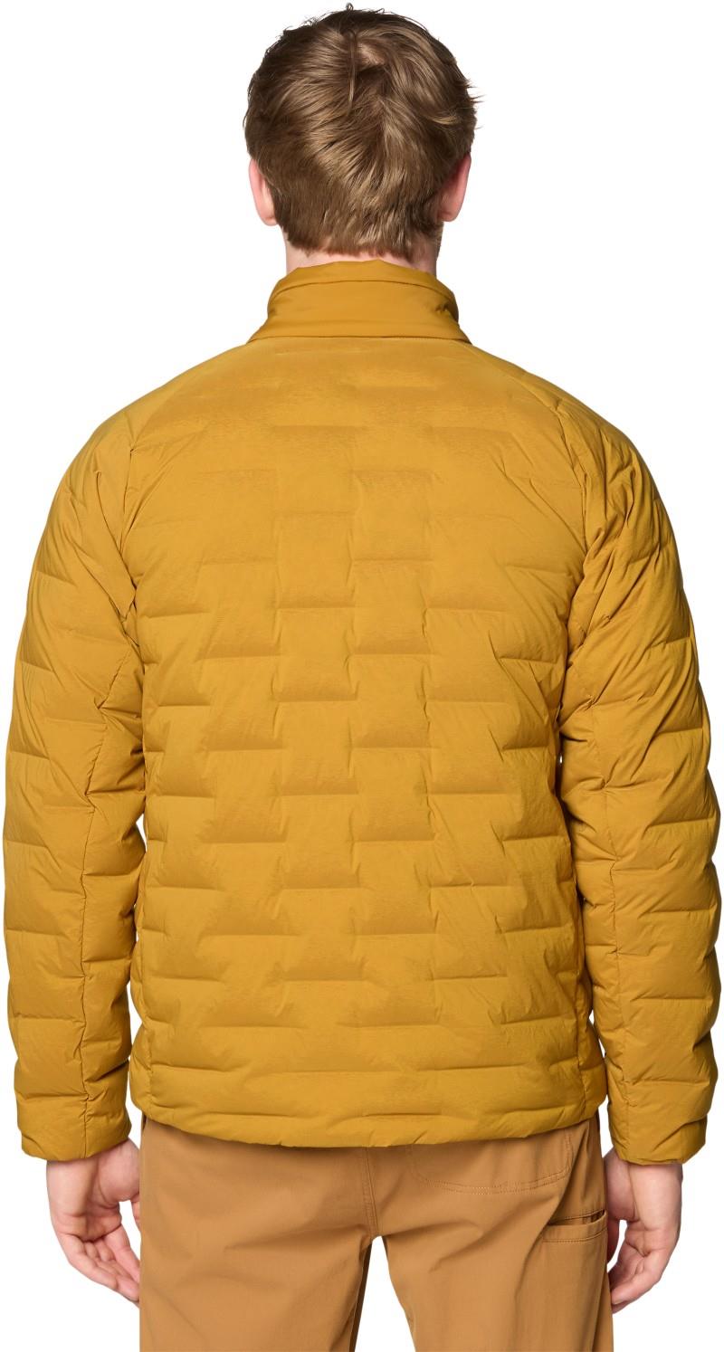 StretchDown Jacket - Mens - olive gold 1