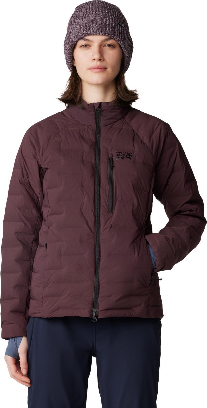 StretchDown Jacket - Womens - Blackberry 4