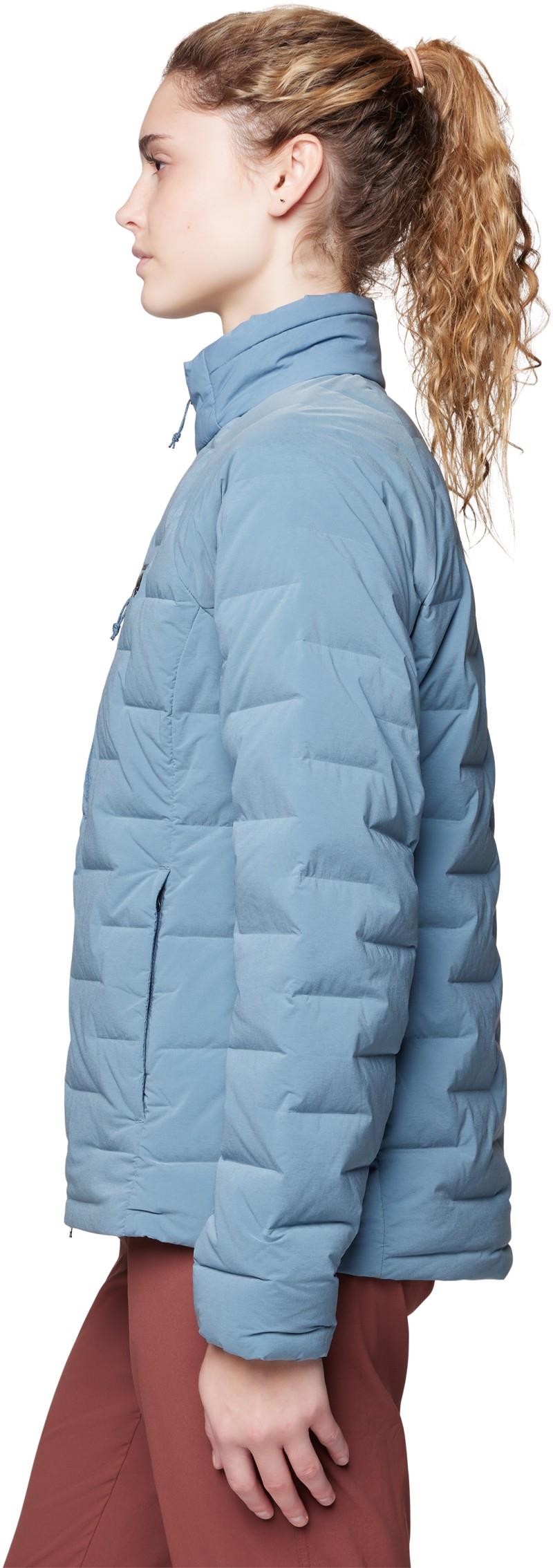 StretchDown Jacket - Womens - adriatic blue heather 1