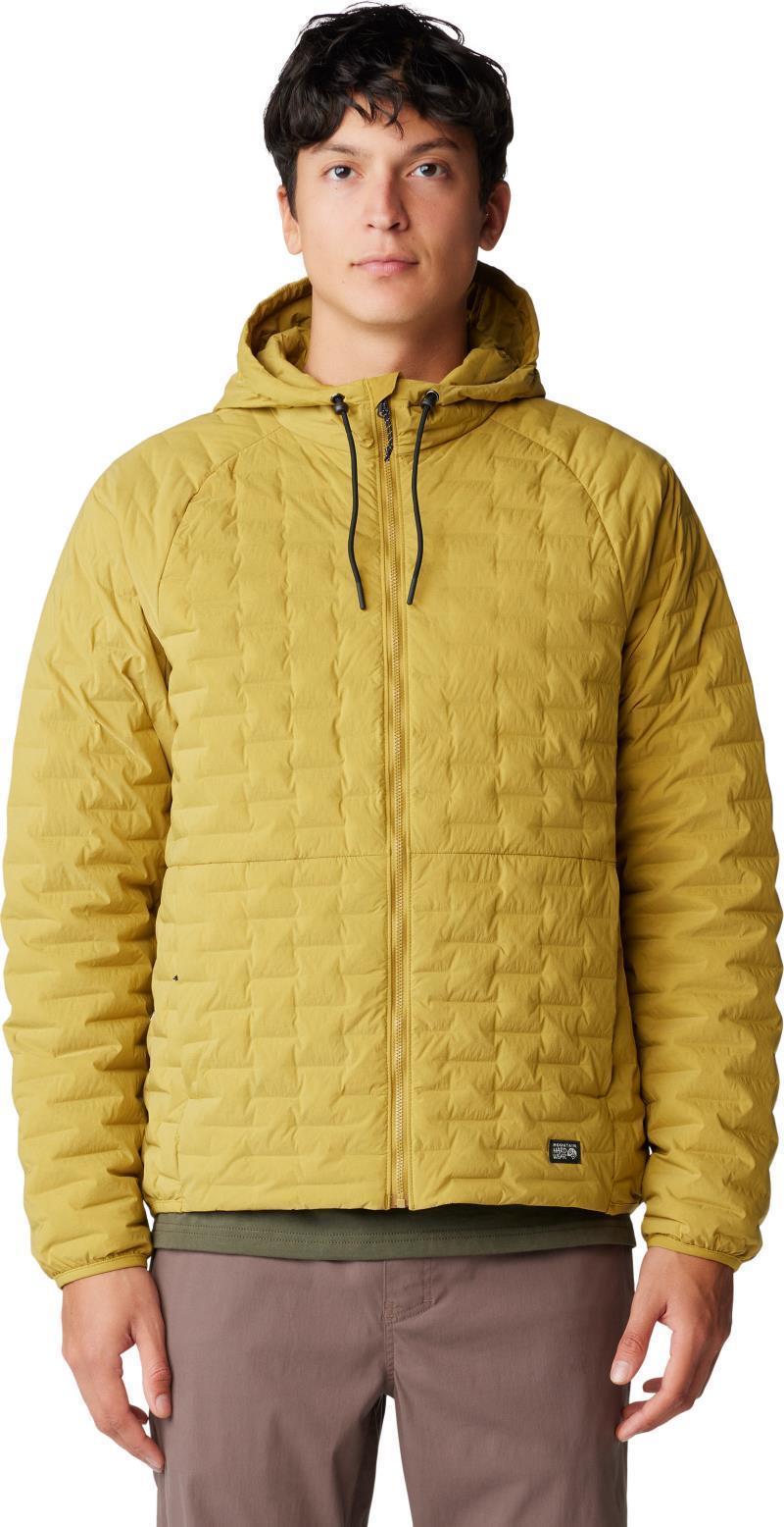 StretchDown Light Full Zip Hoody - Mens - Dark Bolt 1