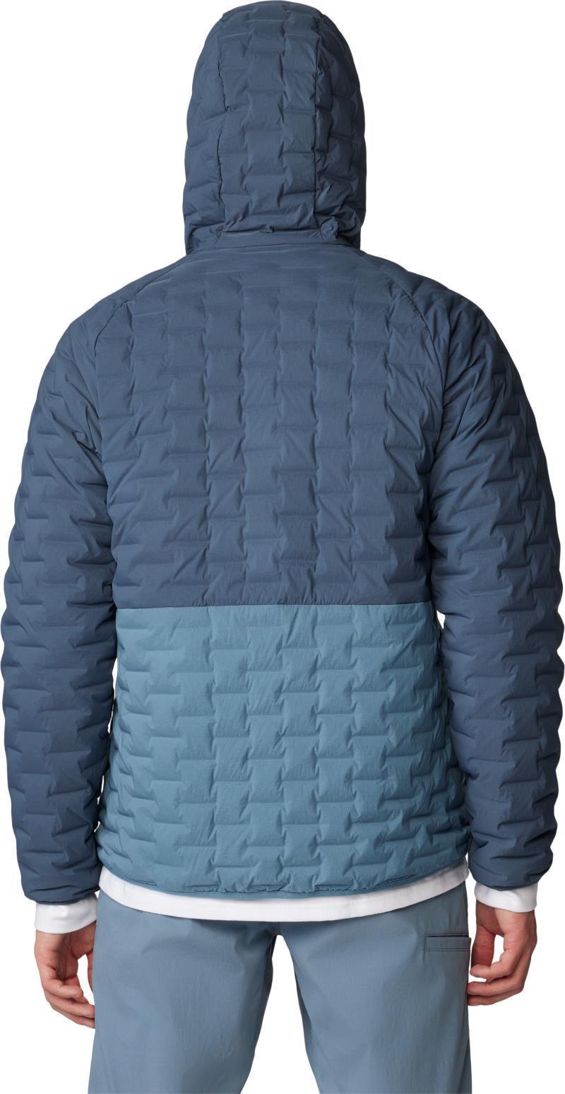StretchDown Light Full Zip Hoody - Mens - Moon Blue / Adriatic Blue 2