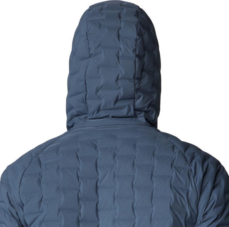StretchDown Light Full Zip Hoody - Mens - Moon Blue / Adriatic Blue 3