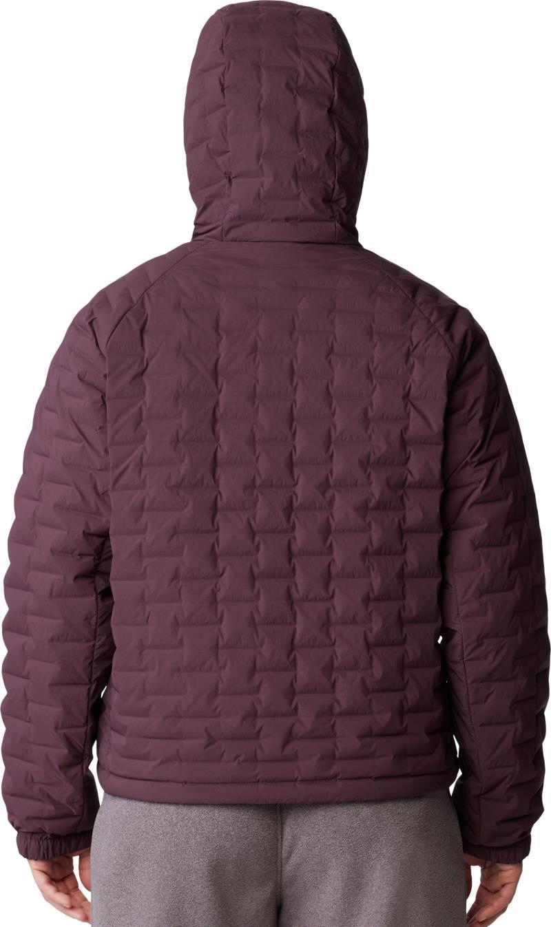 StretchDown Light Full Zip Hoody - Womens - blackberry 1