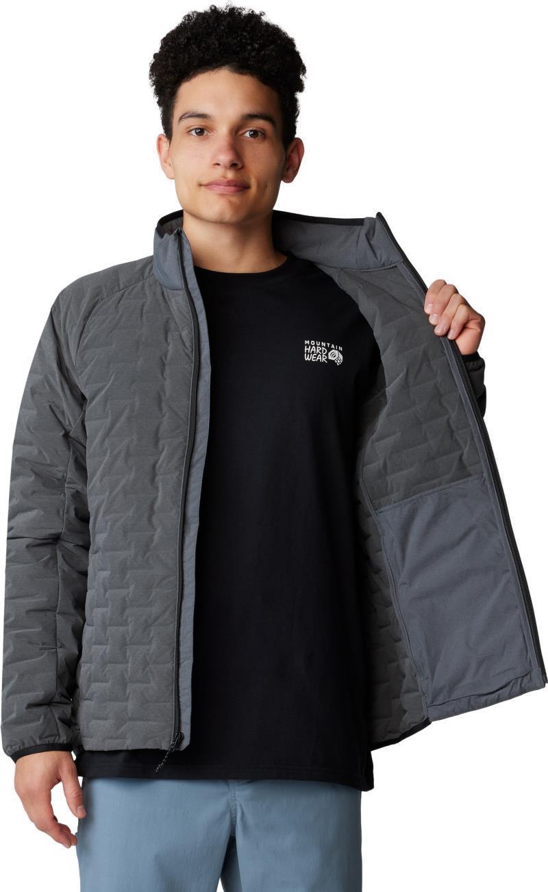 StretchDown Light Jacket - Mens - Volcanic Heather 4