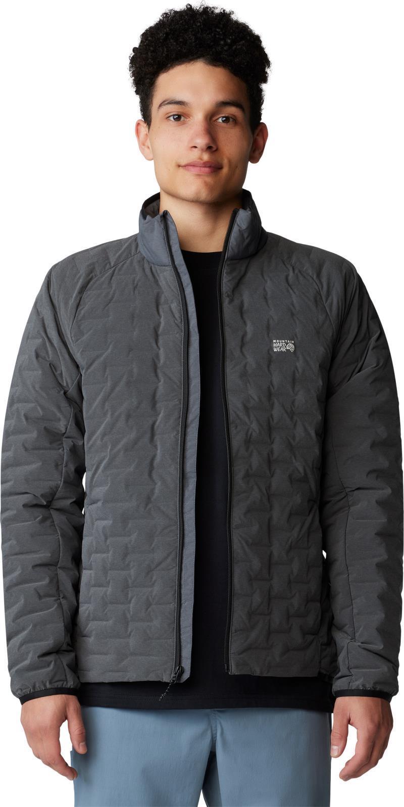 StretchDown Light Jacket - Mens - Volcanic Heather 5
