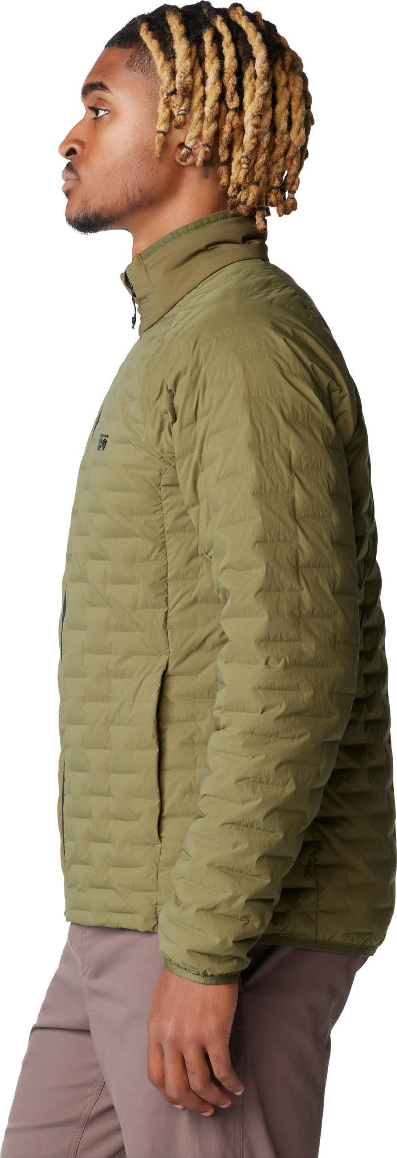 StretchDown Light Jacket - Mens - combat green 1