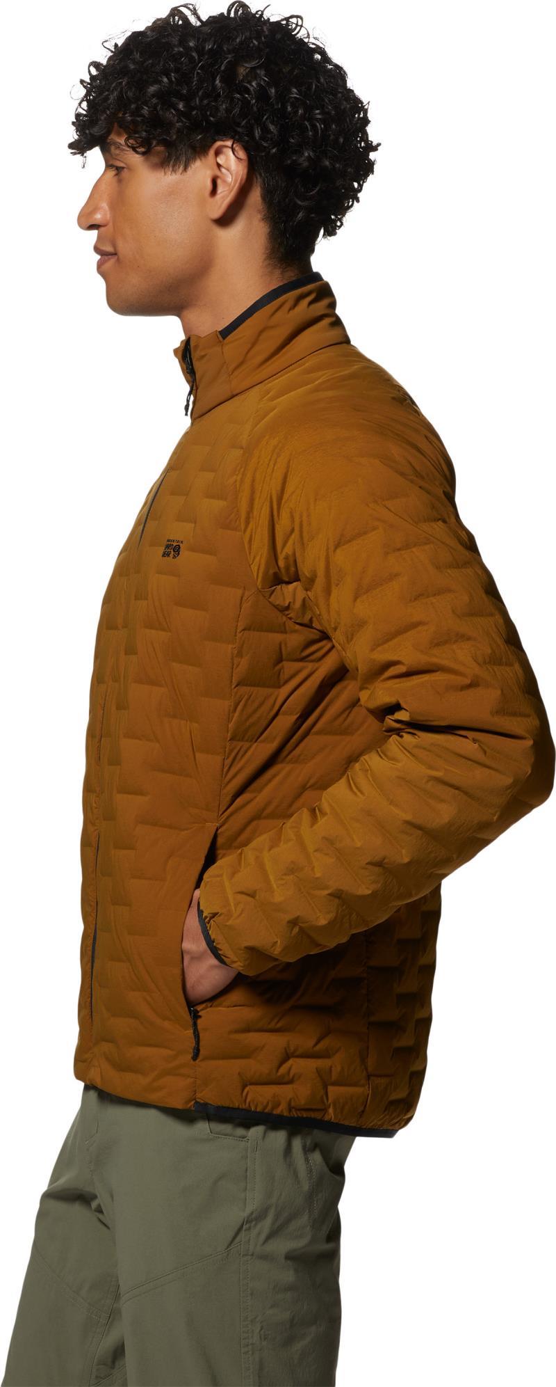 StretchDown Light Jacket - Mens - golden brown 1