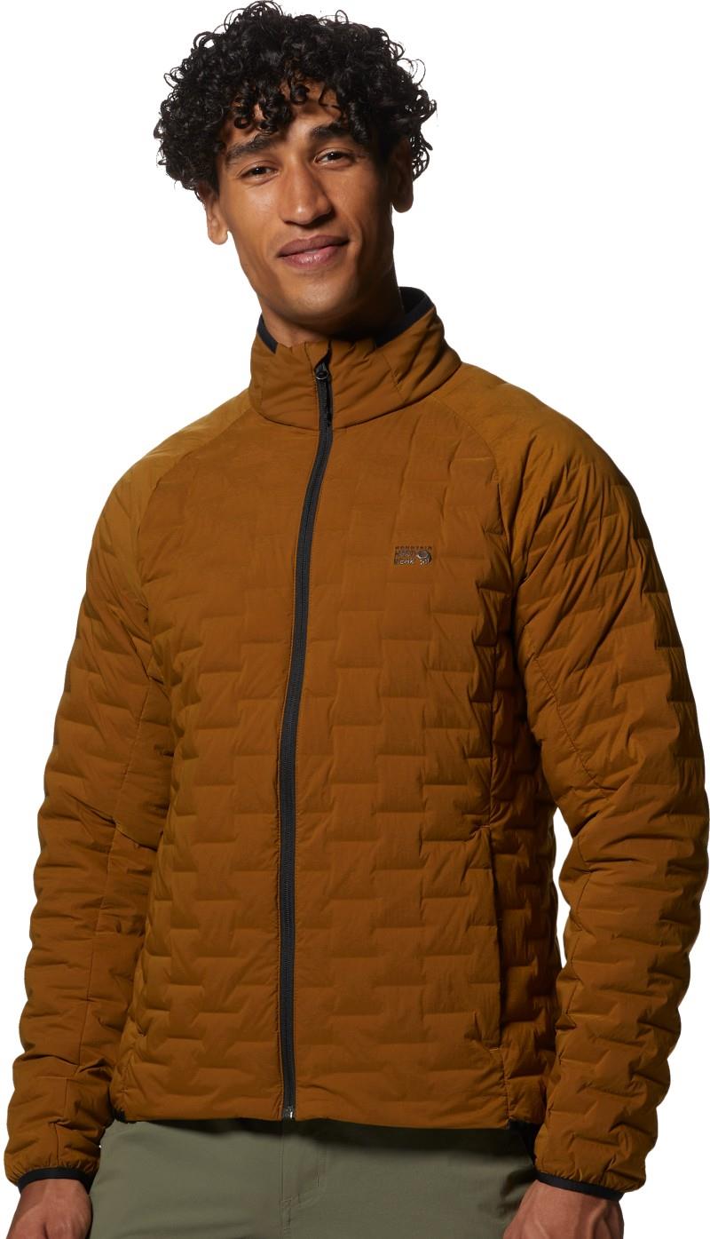 StretchDown Light Jacket - Mens - golden brown 1