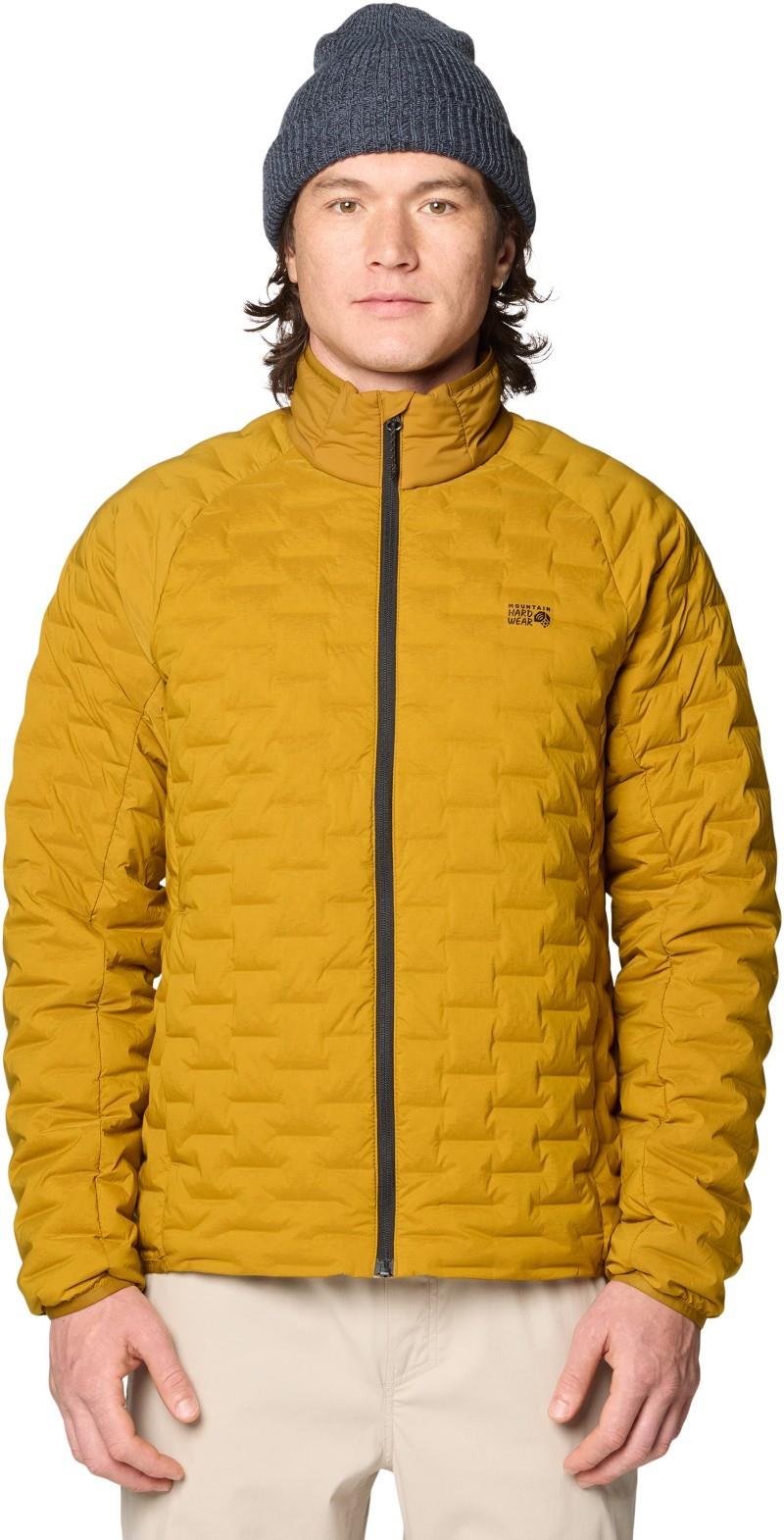 StretchDown Light Jacket - Mens - olive gold 1