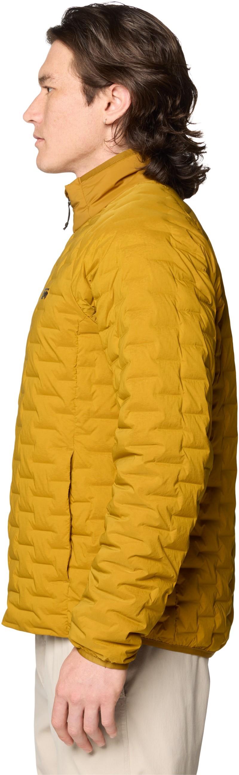 StretchDown Light Jacket - Mens - olive gold 1