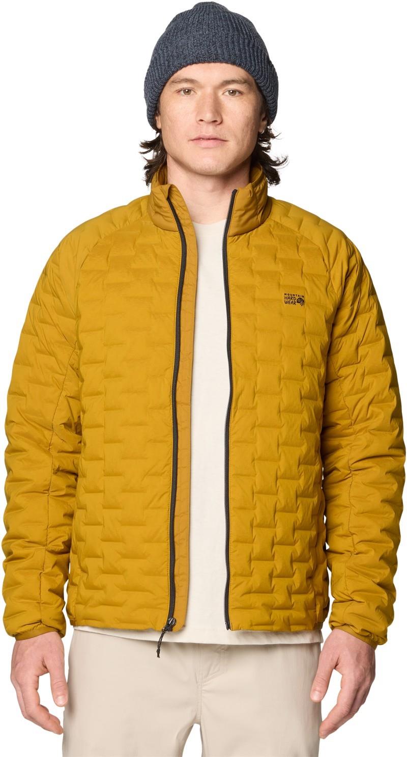 StretchDown Light Jacket - Mens - olive gold 1