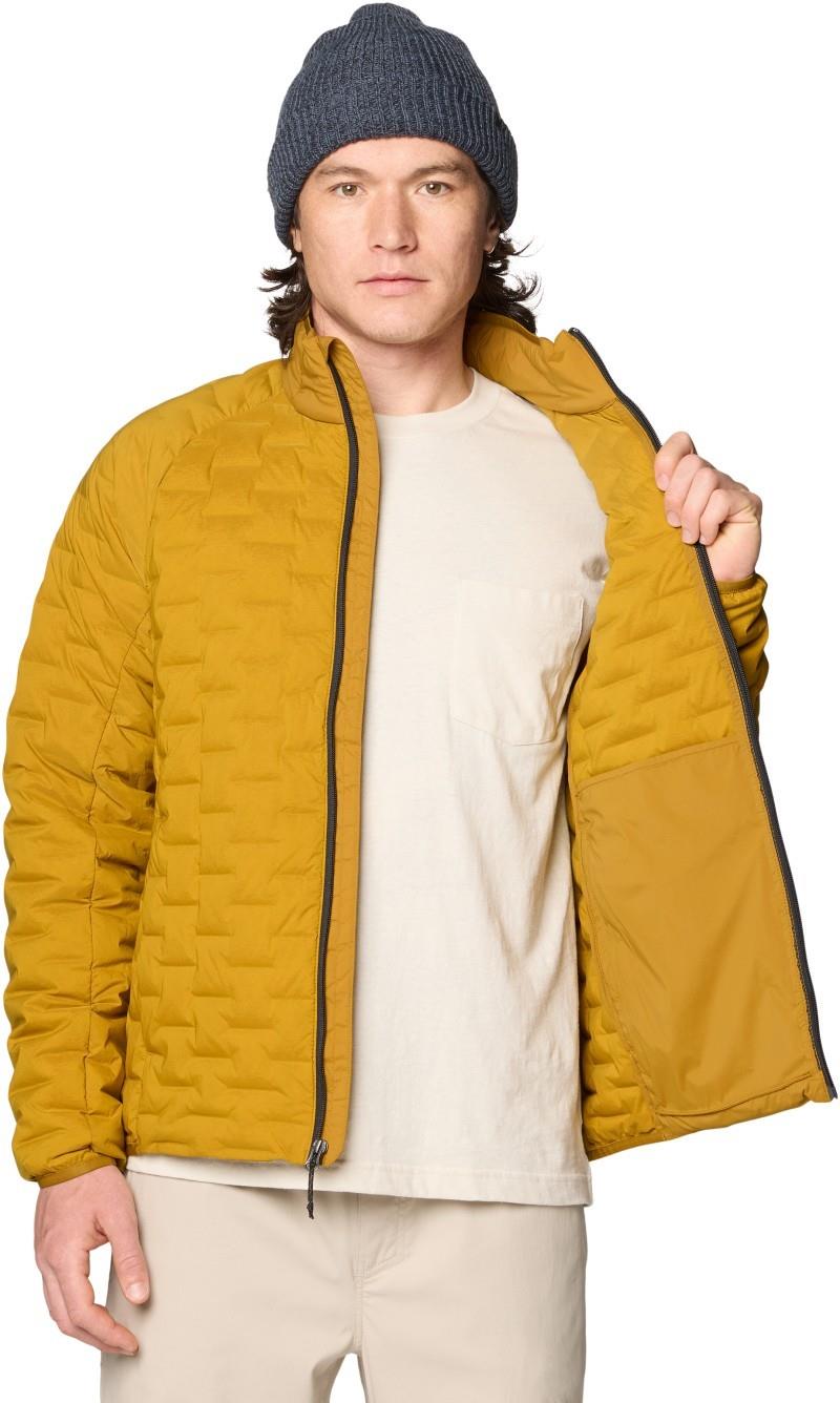 StretchDown Light Jacket - Mens - olive gold 1