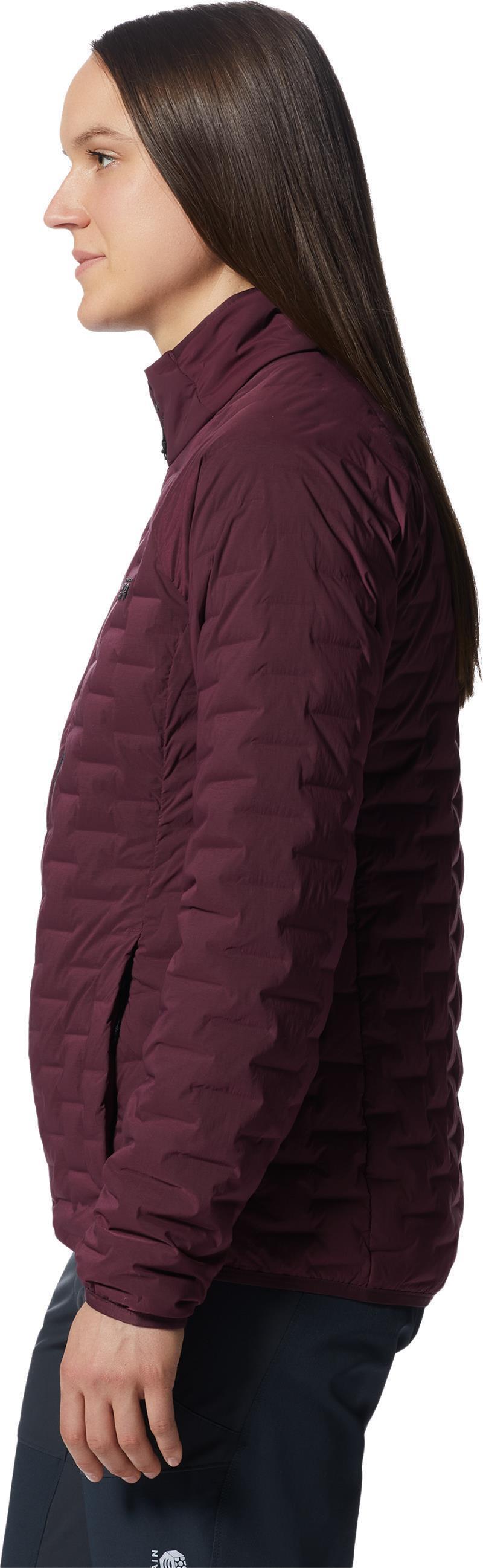 StretchDown Light Jacket - Womens - Cocoa Red 3
