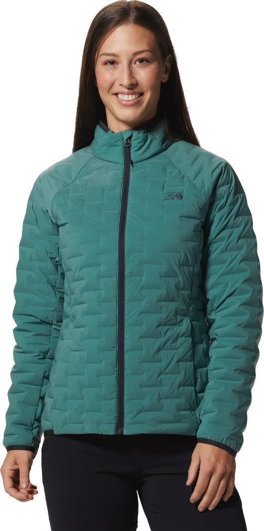 StretchDown Light Jacket - Womens - Mint Palm 1
