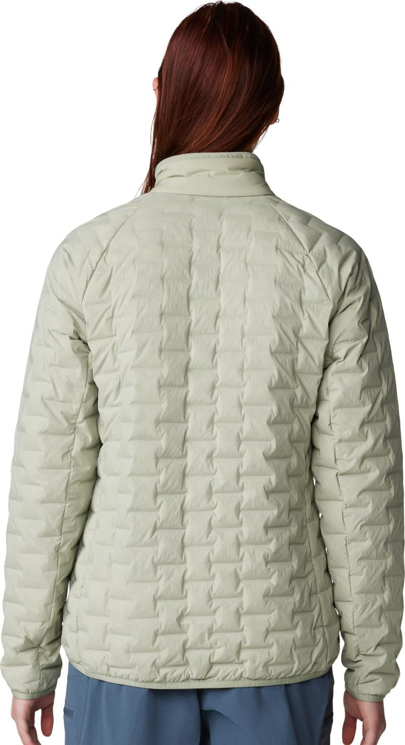 StretchDown Light Jacket - Womens - white sage 1