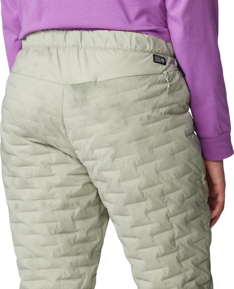 StretchDown Light Pants, Long - Womens - White Sage 5