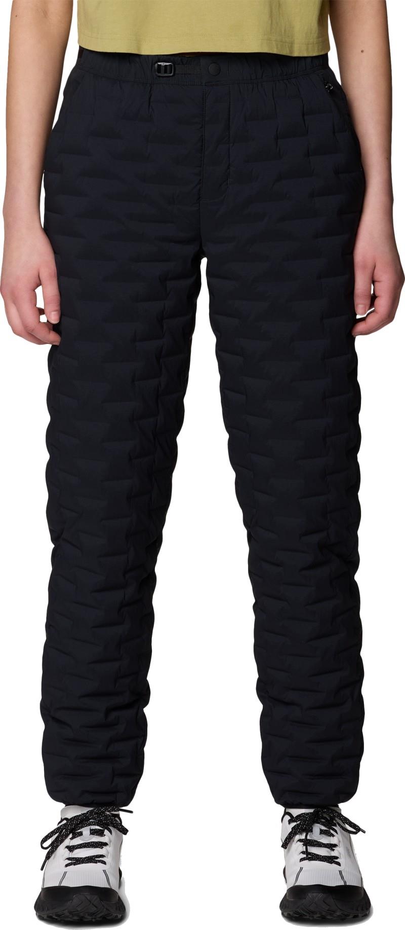 StretchDown Light Pants, Long - Womens - black 1