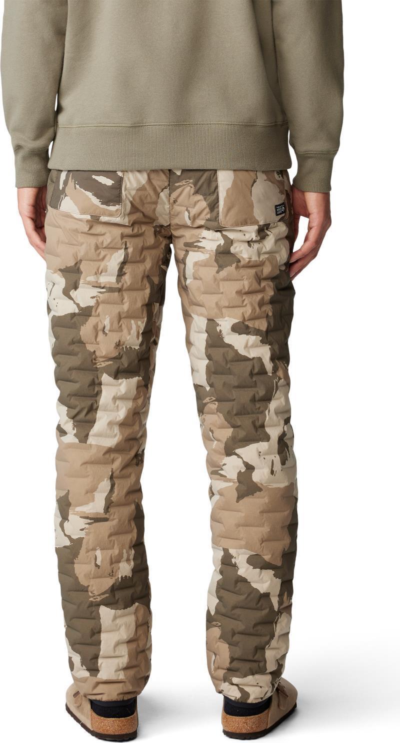 StretchDown Light Pants, Reg - Mens - Badlands Snowdrifts Print 3