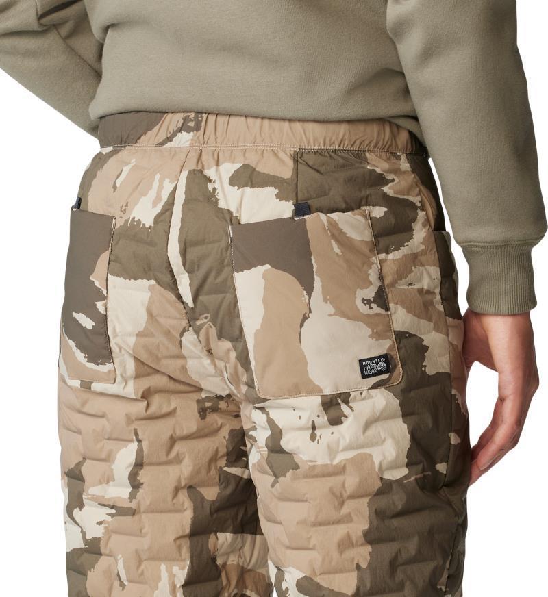 StretchDown Light Pants, Reg - Mens - Badlands Snowdrifts Print 4