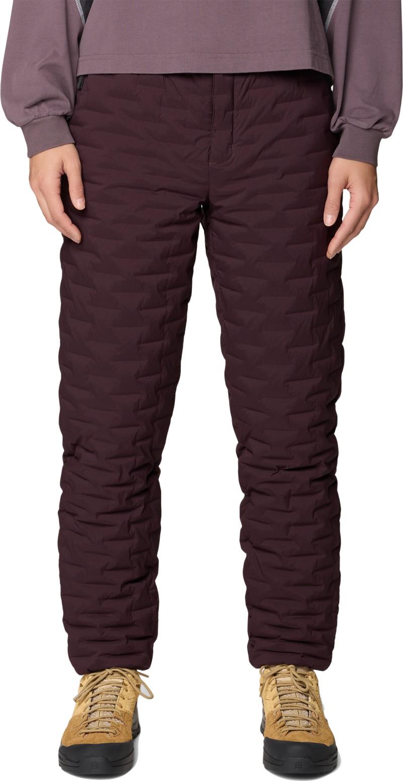 StretchDown Light Pants, Reg - Womens - deep mulberry 1