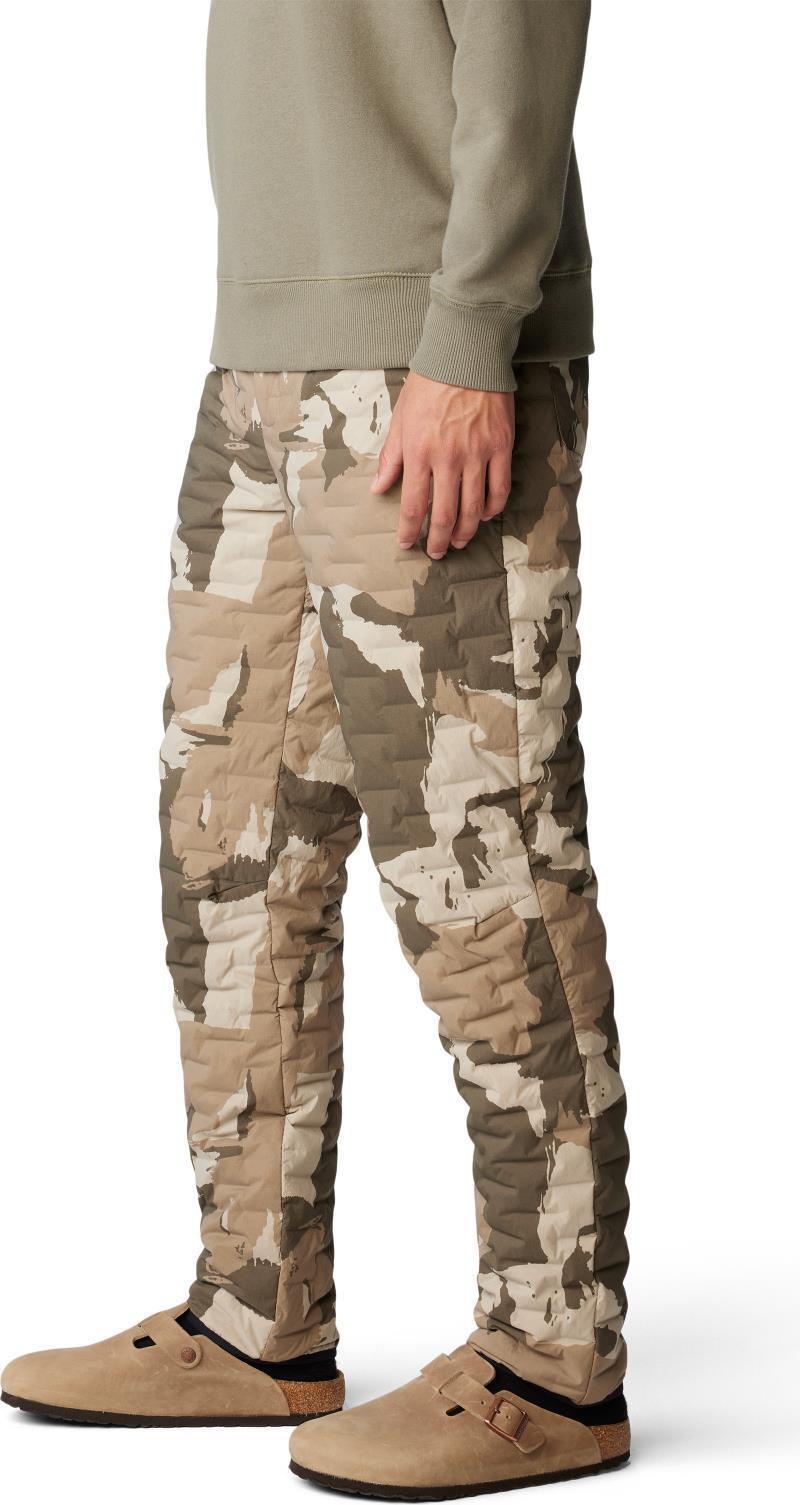 StretchDown Light Pants, Short - Mens - Badlands Snowdrifts Print 5