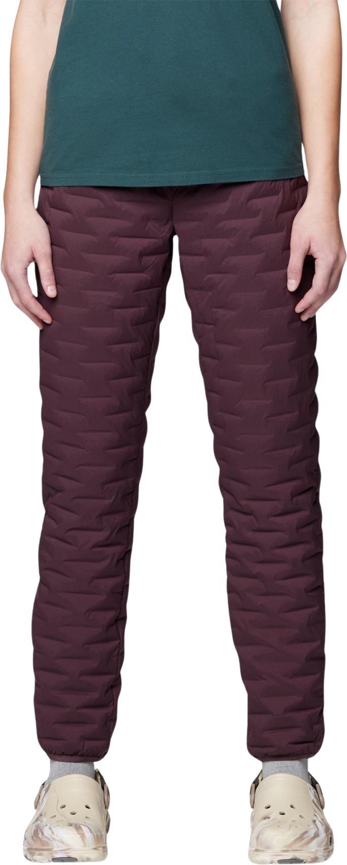 StretchDown Light Pants, Short - Womens - blackberry 1